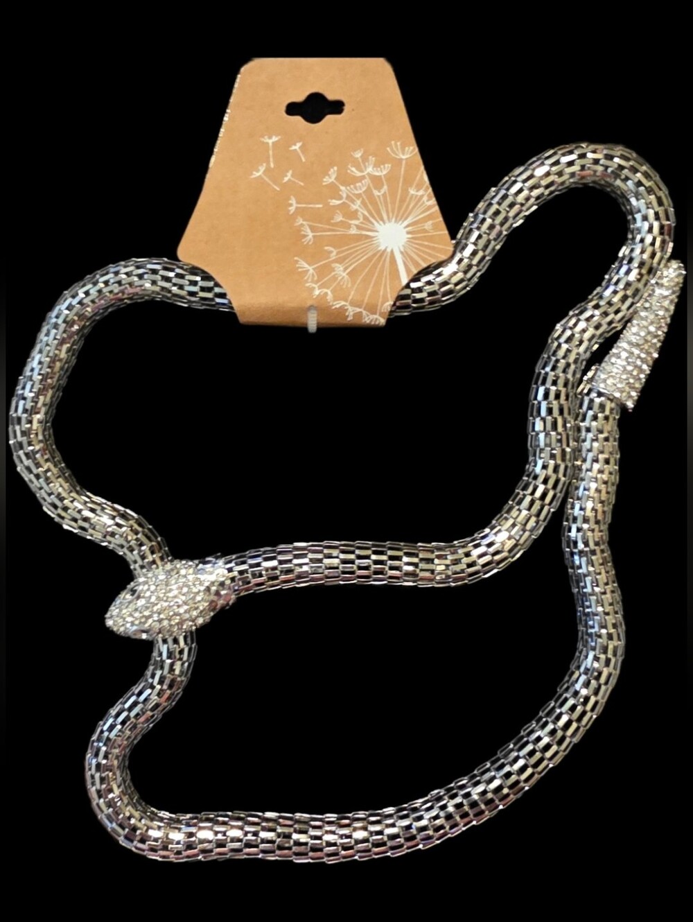 Snake-Style Reptile Collar Necklace